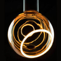 E27 LED Floating Globe 150 gold - 45° warmweiß 2