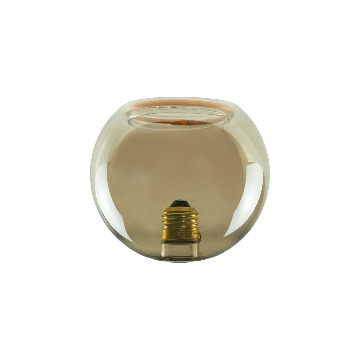 E27 LED Floating Globe 125 inside smokey grau warmweiß