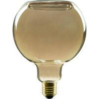 E27 LED Floating Globe 125 smokey grau warmweiß 2