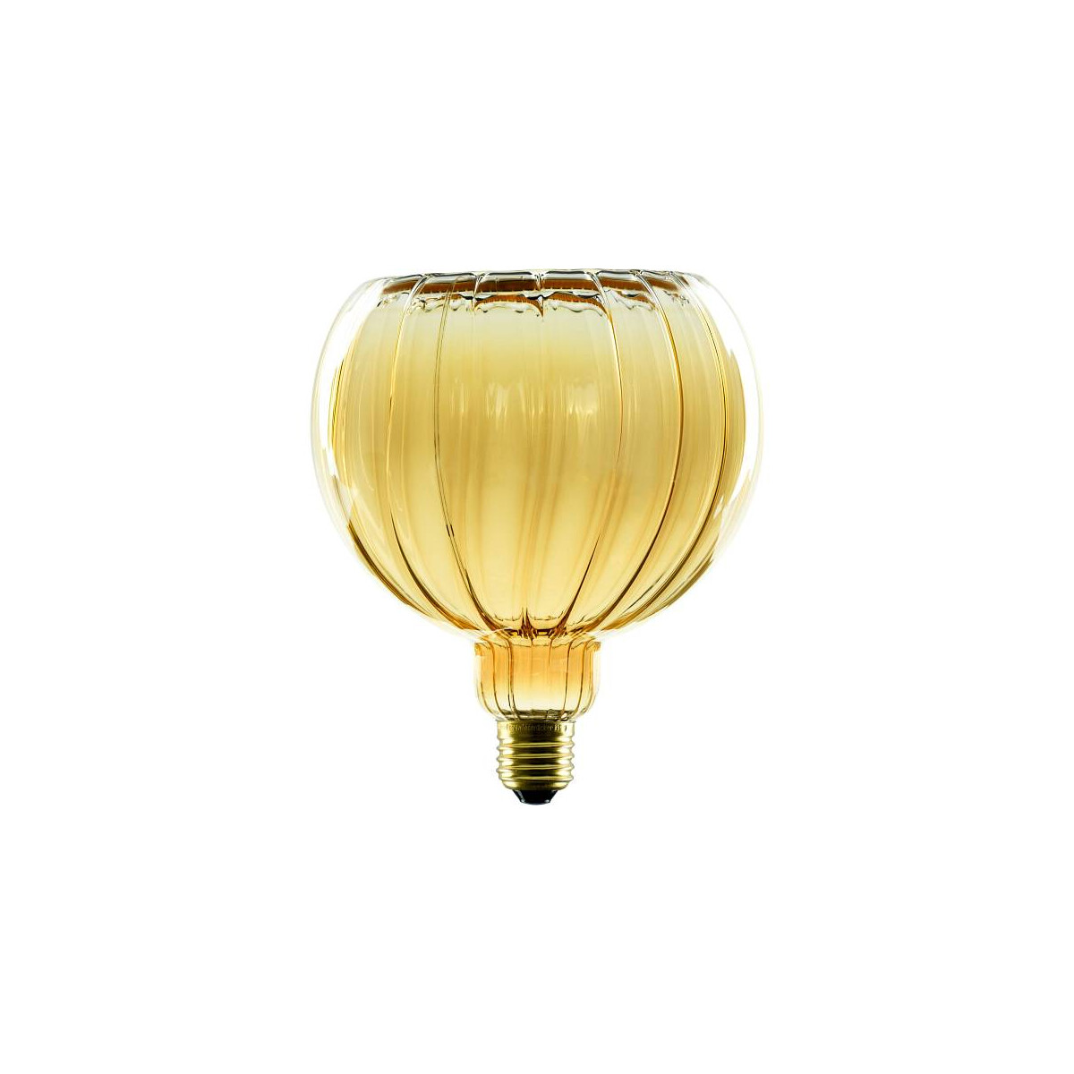 E27 LED Floating Globe 150 straight gold warmweiß
