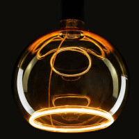 E27 LED Floating Globe 200 gold warmweiß 2