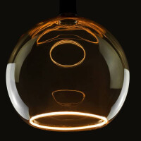 E27 LED Floating Globe 300 gold warmweiß 2