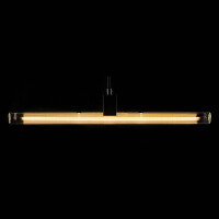 S14d LED Linienlampe S14d 500mm klar geriffelt warmwei&szlig