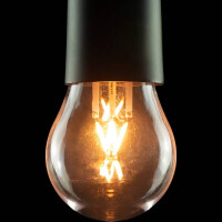 E27 LED Glühlampe, IP65, Kunststoff klar, stoss- und wa