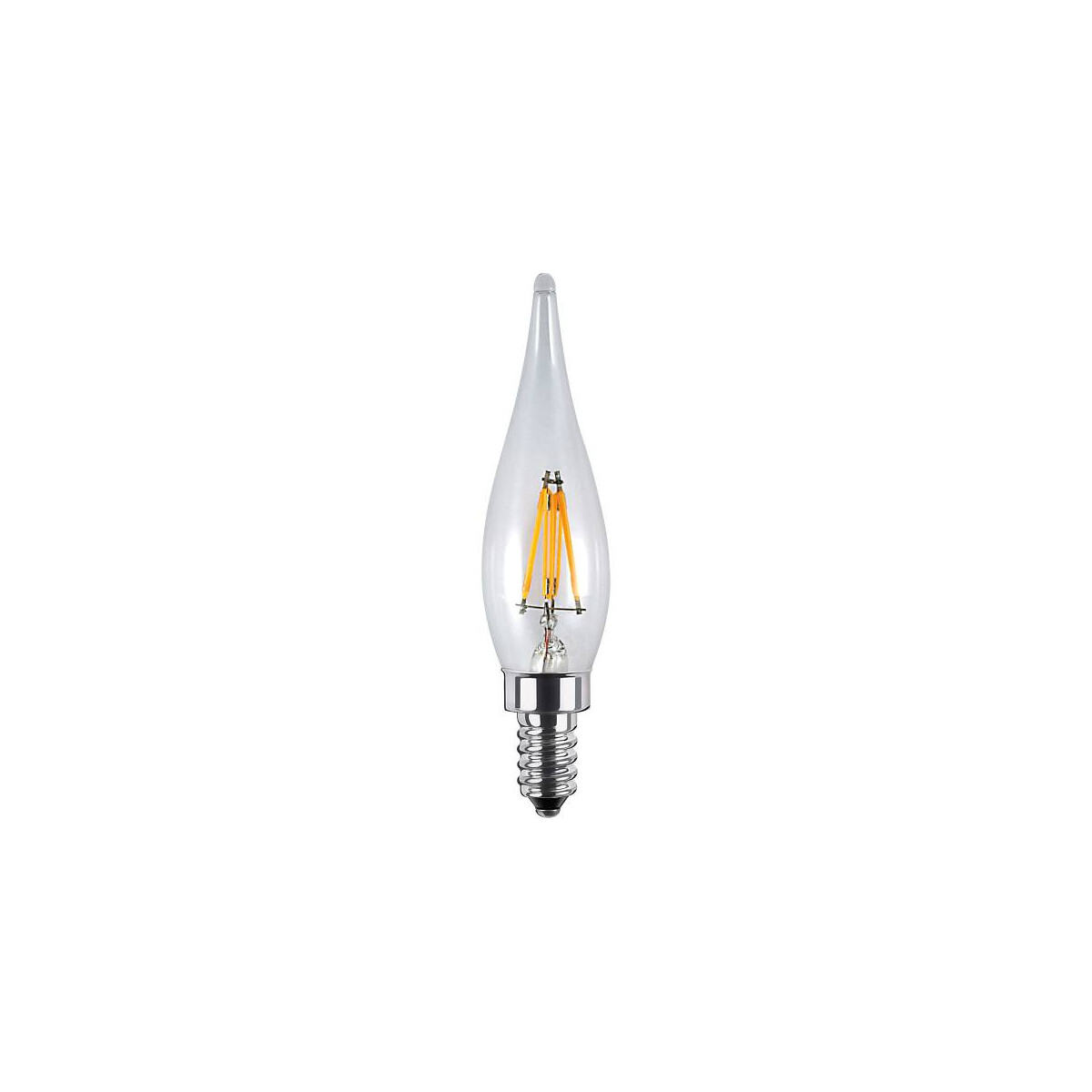 SEGULA LED French Kerze klar E10 1,5W 2700K dimmbar