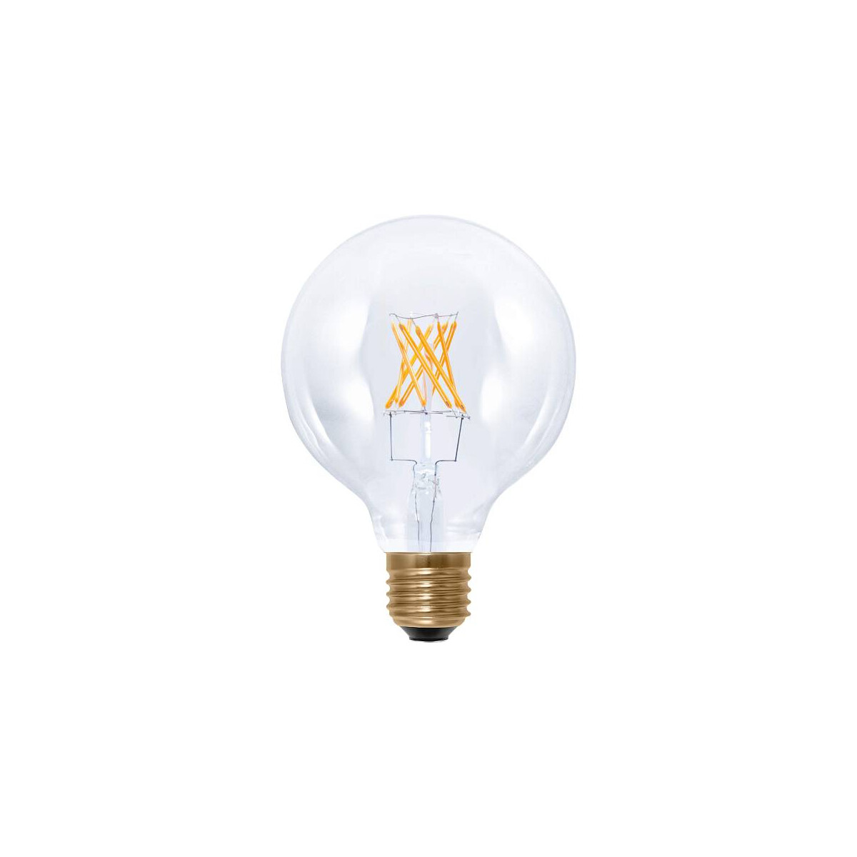 SEGULA LED Globe 95 klar E27 5W 400Lm 2200K dimmbar