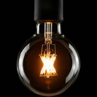 E27 LED Globe 95 klar warmweiß