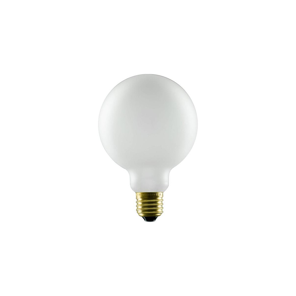 E27 LED Globe 95 satiniert warmweiß