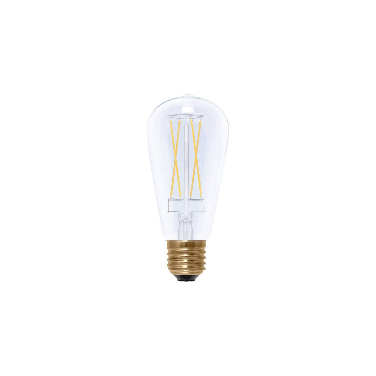 SEGULA LED Rustika Long Style klar E27 5W 2200K dimmbar