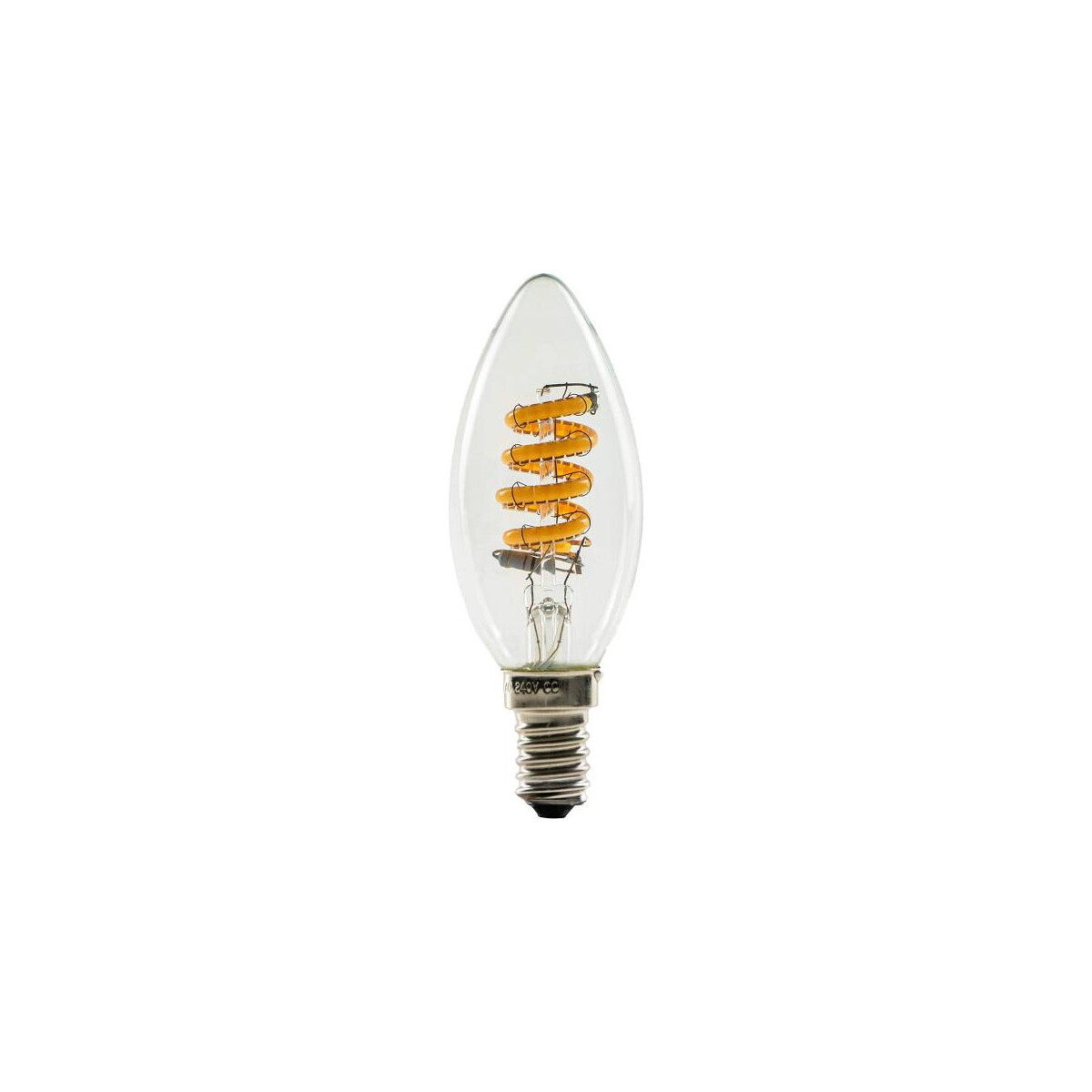E14 LED Kerze Curved Ambient klar Ambiente