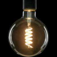 E27 LED Globe 125 Curved Spirale Ambient klar Ambiente 2