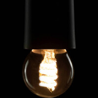 E27 LED Golfball Curved Ambient klar Ambiente 2