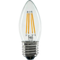 E27 LED Kerze E27 klar warmweiß gallery