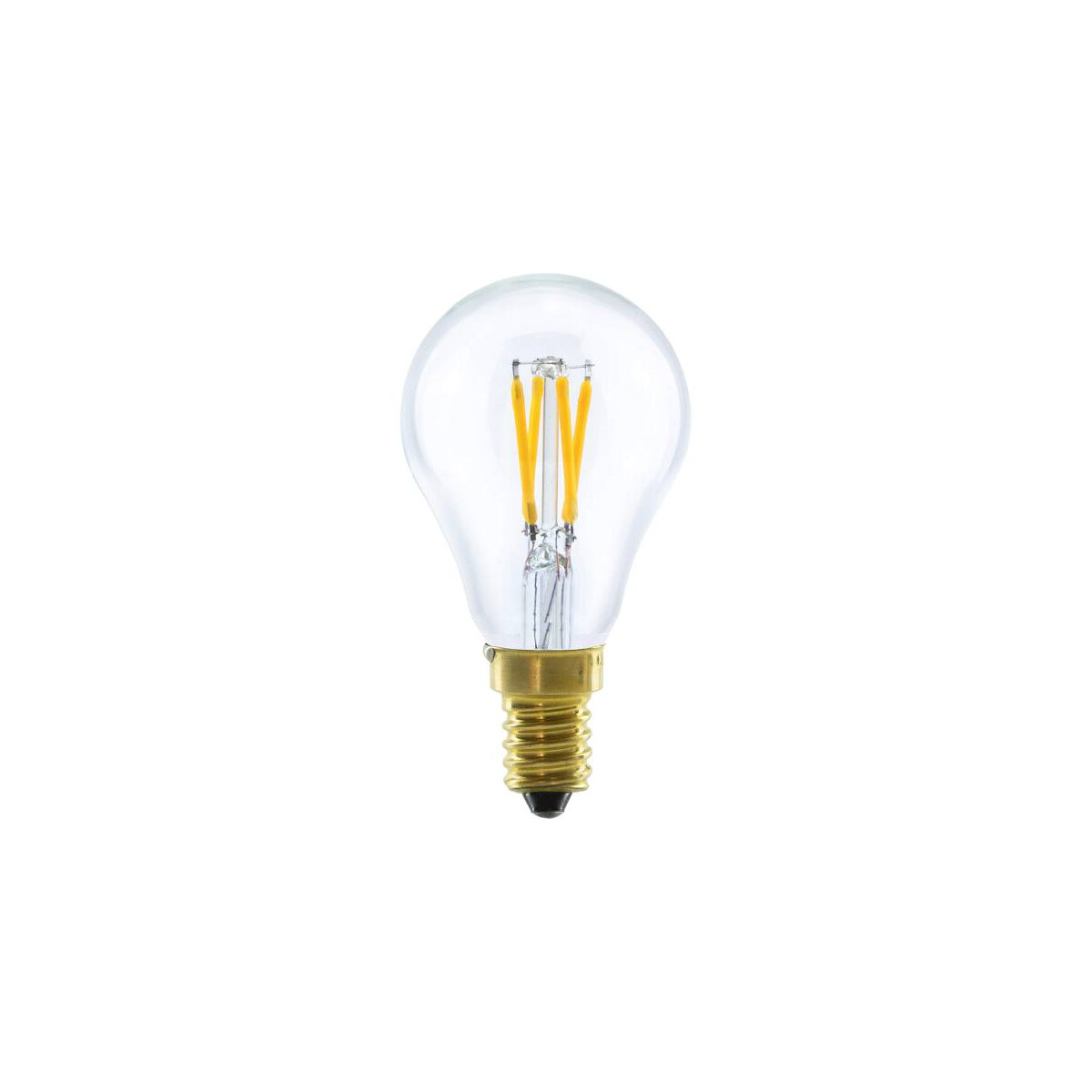 SEGULA LED Tropfenlampe klar E14 3W 2200K dimmbar