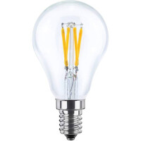 E14 LED Tropfenlampe klar warmweiß gallery