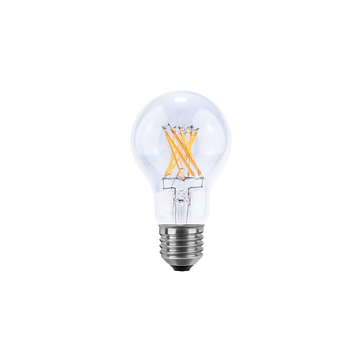 SEGULA LED Glühlampe klar E27 6,5W 2700K dimmbar