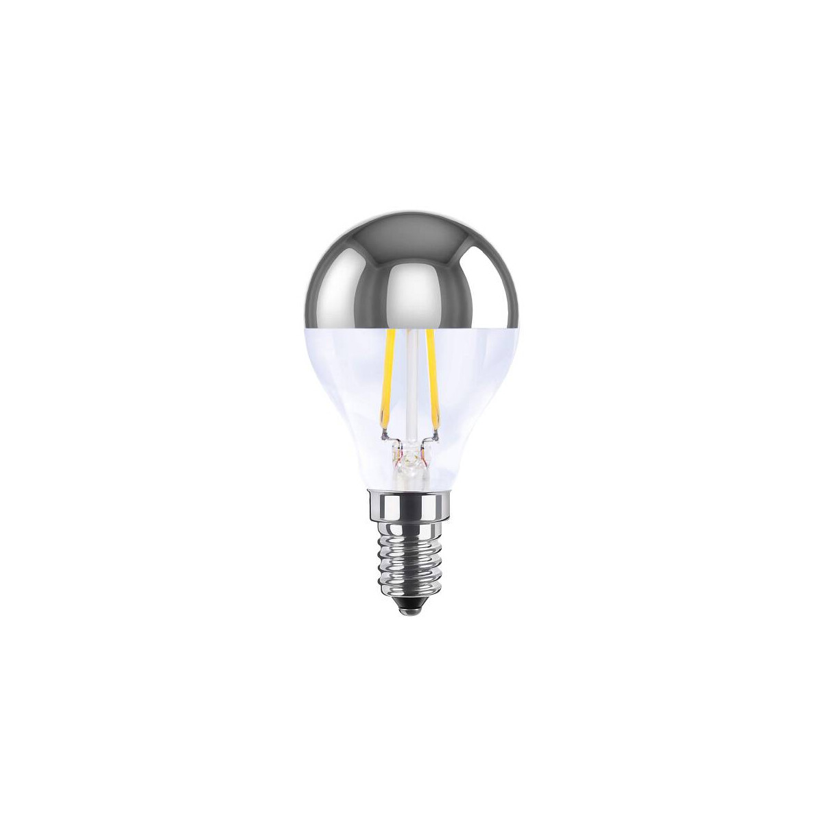 E14 LED Tropfenlampe Spiegelkopf warmweiß