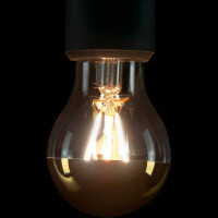 E27 LED Glühlampe Spiegelkopf Gold warmweiß 2