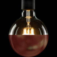 E27 LED Globe 125 Spiegelkopf Kupfer warmweiß 2