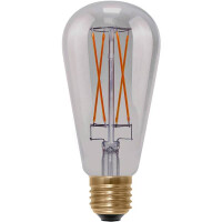 E27 LED Rustika Long Style smokey grau w gallery