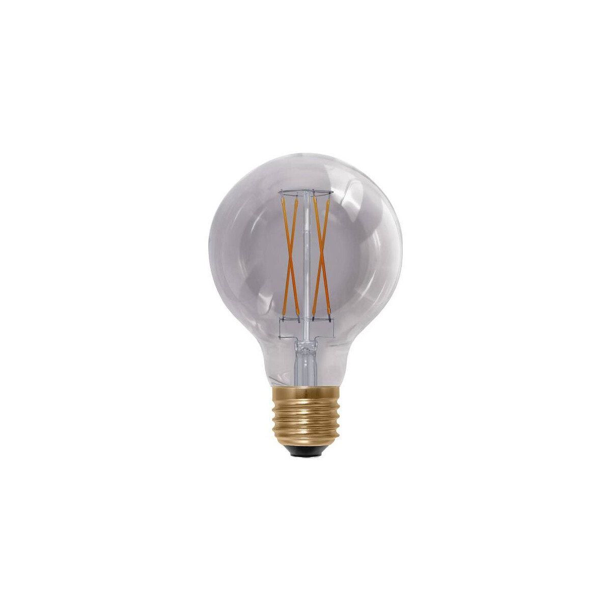 SEGULA LED Globe 80 smokey grau E27 5W 220Lm 1900K dimmbar