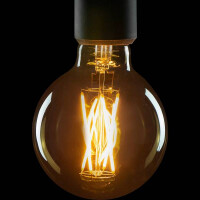E27 LED Globe 95 smokey grau warmweiß 2