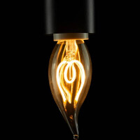 E14 LED Soft Kerze Flame klar warmweiß 2