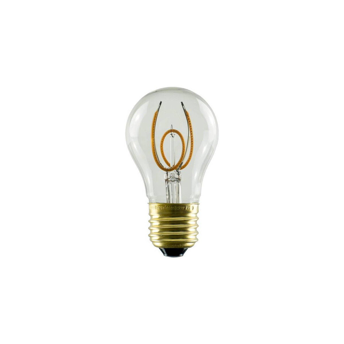 E27 LED Soft Glühlampe A15 klein klar warmweiß