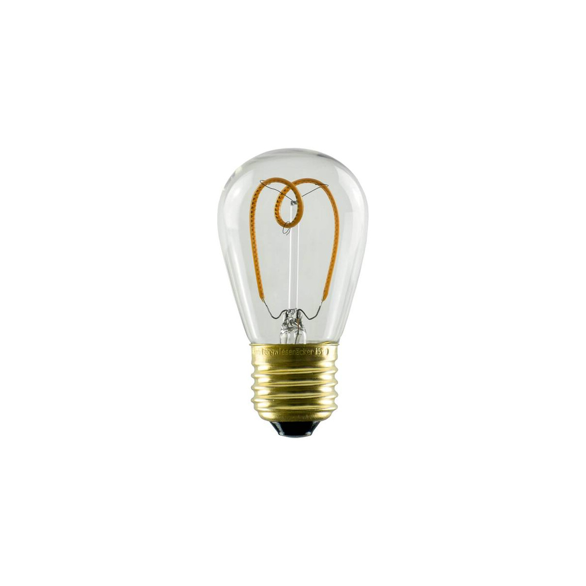 E27 LED Soft Mini Rustika klar warmweiß