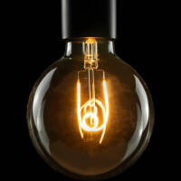 E27 LED Soft Globe 95 klar warmweiß 2