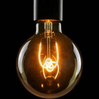 E27 LED Soft Globe 95 gold warmweiß 2
