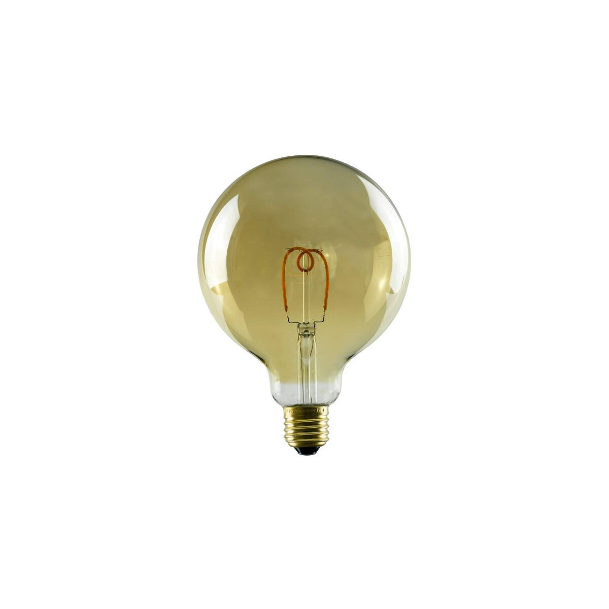 E27 LED Soft Globe 125 gold warmweiß