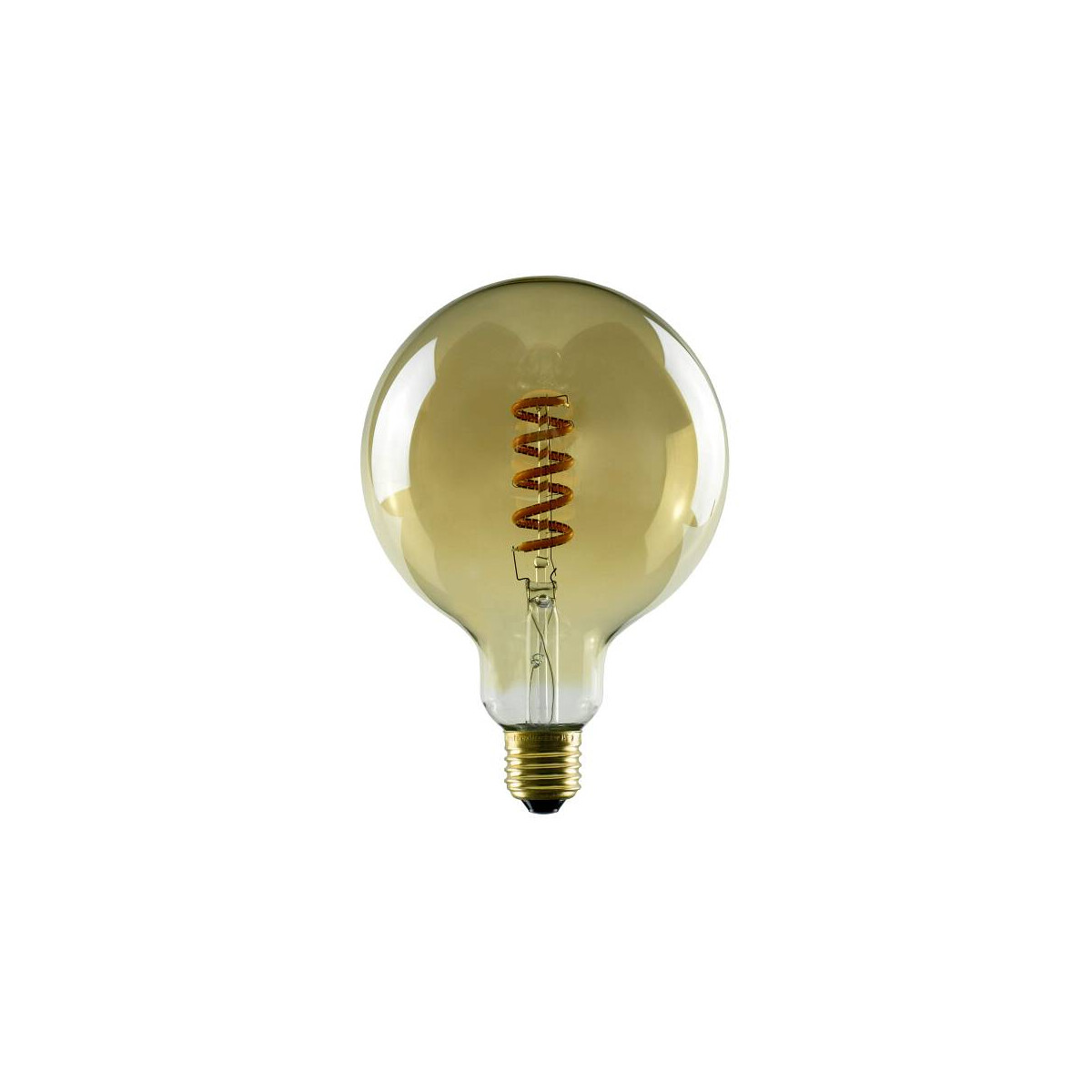 E27 LED Soft Globe 125 gold warmweiß