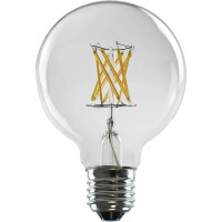 Segula E27 LED Globe 80 klar warmwei&szlig; 55681