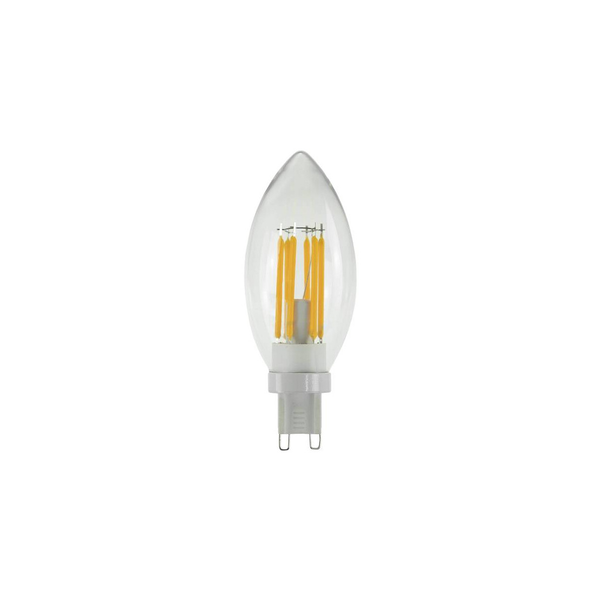 SLV LED Candle, LED-Leuchtmittel, G9, PHASE, 3 W, 2200 K