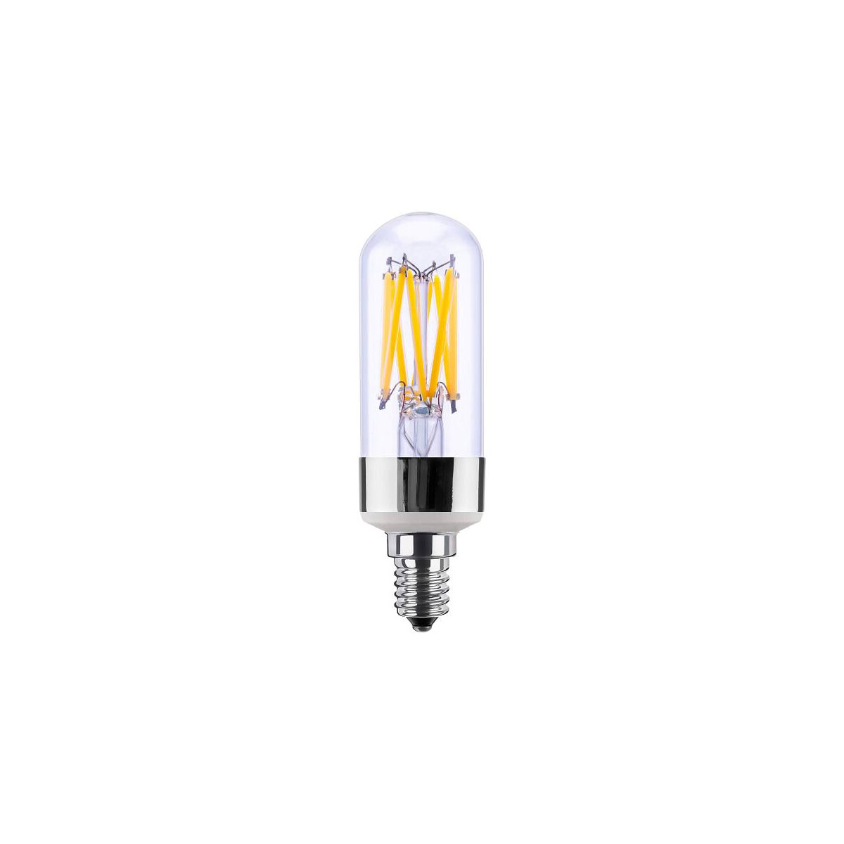 SEGULA LED-Lampe Tube E14 6,7W 2.700K dimmbar klar