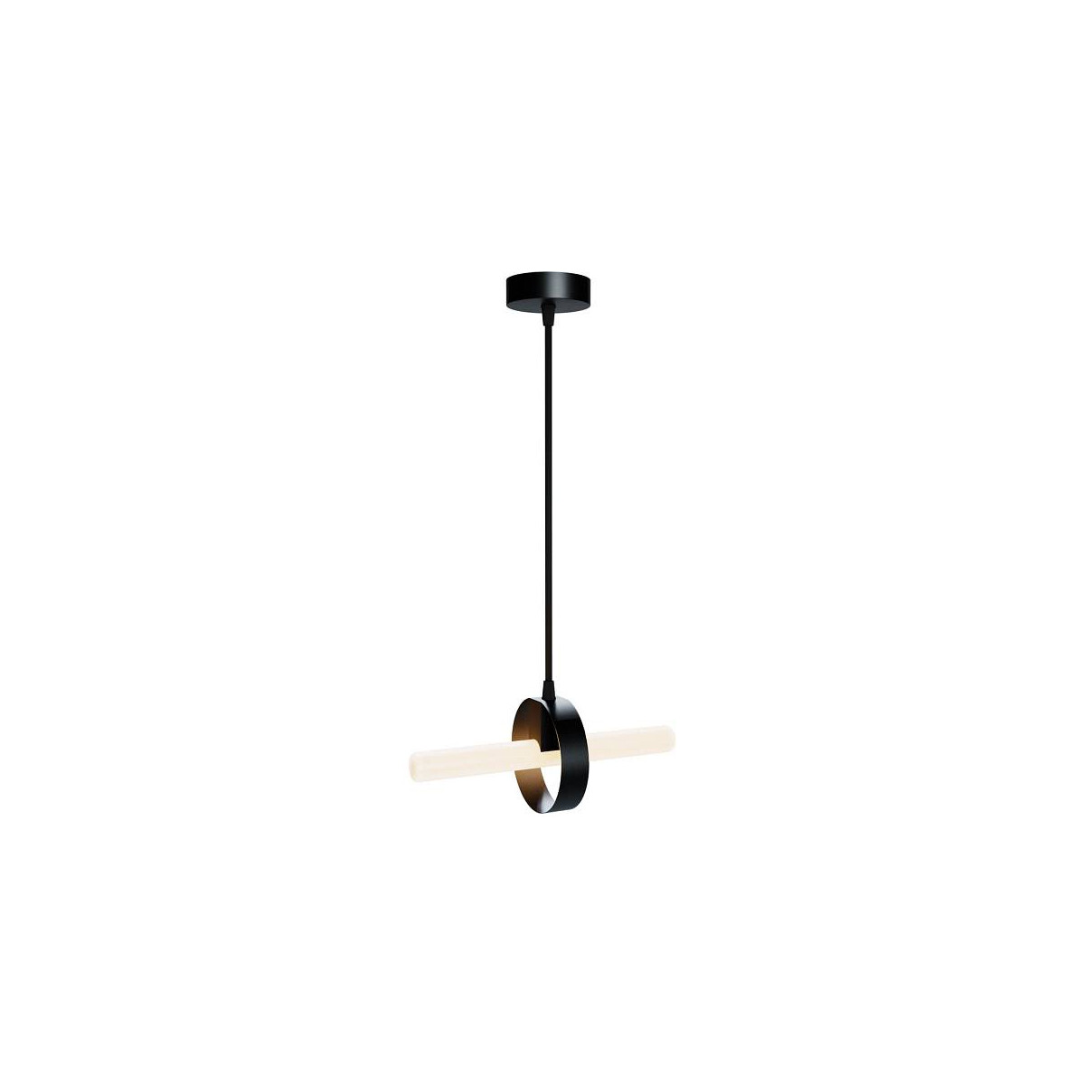 50963 Deckenleuchte LEVEL 1x S14d Metall schwarz LED-Deckenleuchte Schwarz