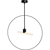 - Deckenleuchte COMPASS, 1x S14d, Metall schwarz -