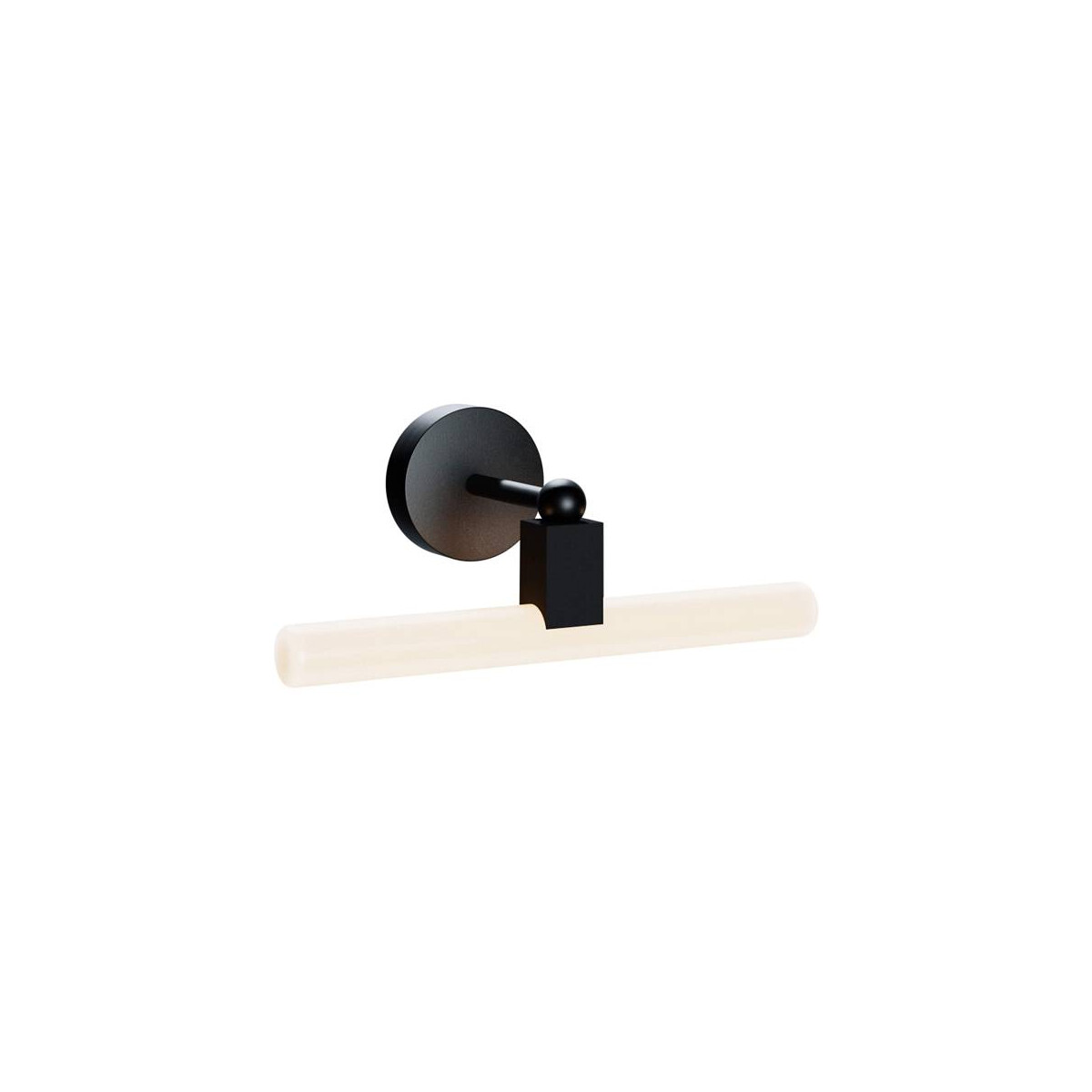 Wandleuchte PIANO 1x S14d Metall schwarz 50966 LED-Wandleuchte S14d LED Schwarz