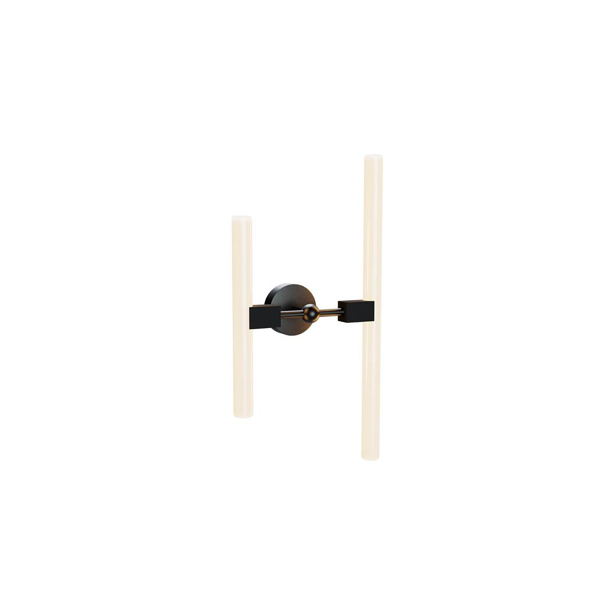 Wandleuchte VOLTAGE 2x S14d Metall schwarz 50967 LED-Wandleuchte S14d LED Schwarz