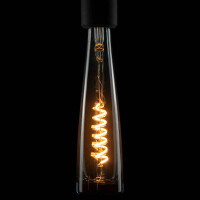 LED Flower Bulb schwarz LED E27 6,5W 2