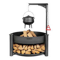 Multifunktionale Feuerschale MONTANA X mit Grillrost 60 cm 8