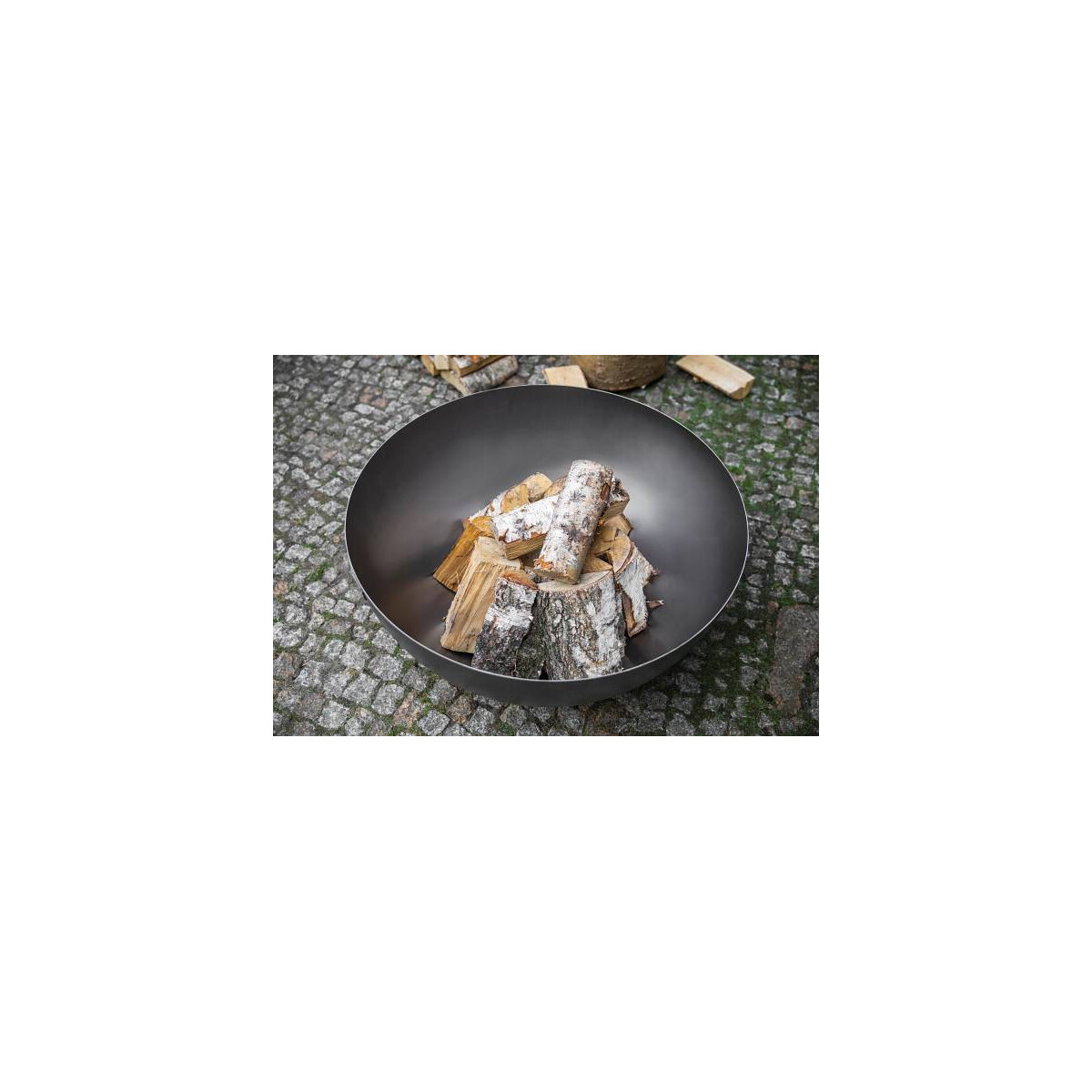 Tiefe Feuerschale Premium DALLAS 85 cm