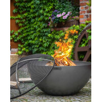 Tiefe Feuerschale Premium DALLAS 85 cm 4