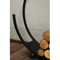 Kaminholzregal SPIRAL 80cm 4