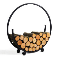 Kaminholzregal SPIRAL 80cm 7