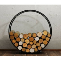 Kaminholzregal DAISY 80cm 2