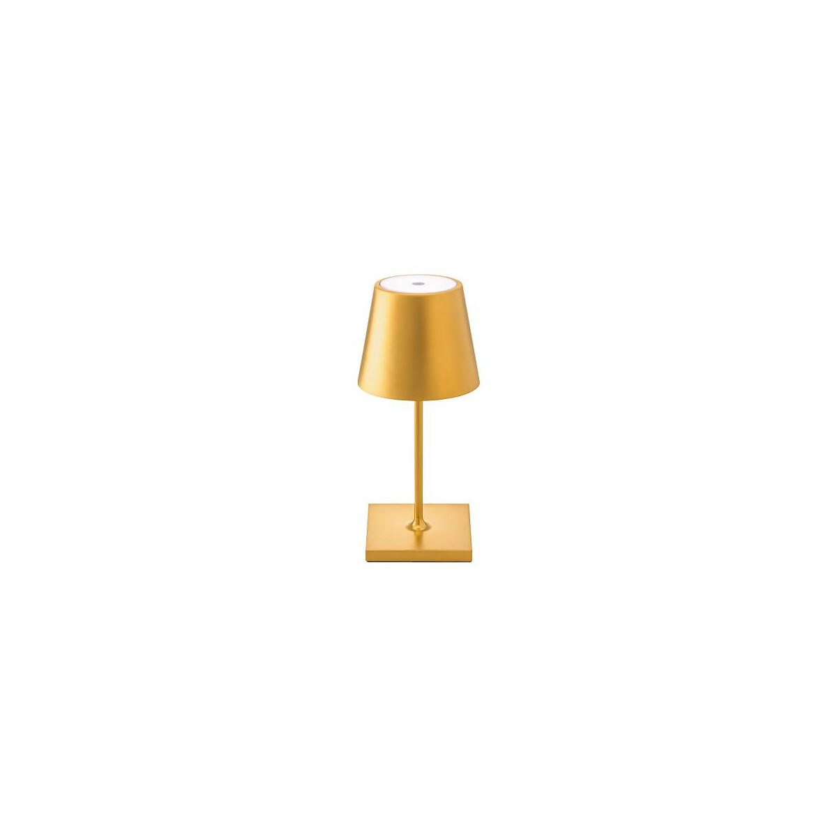 Akku-Tischleuchte Nuindie mini 250mm USB-C goldfarben