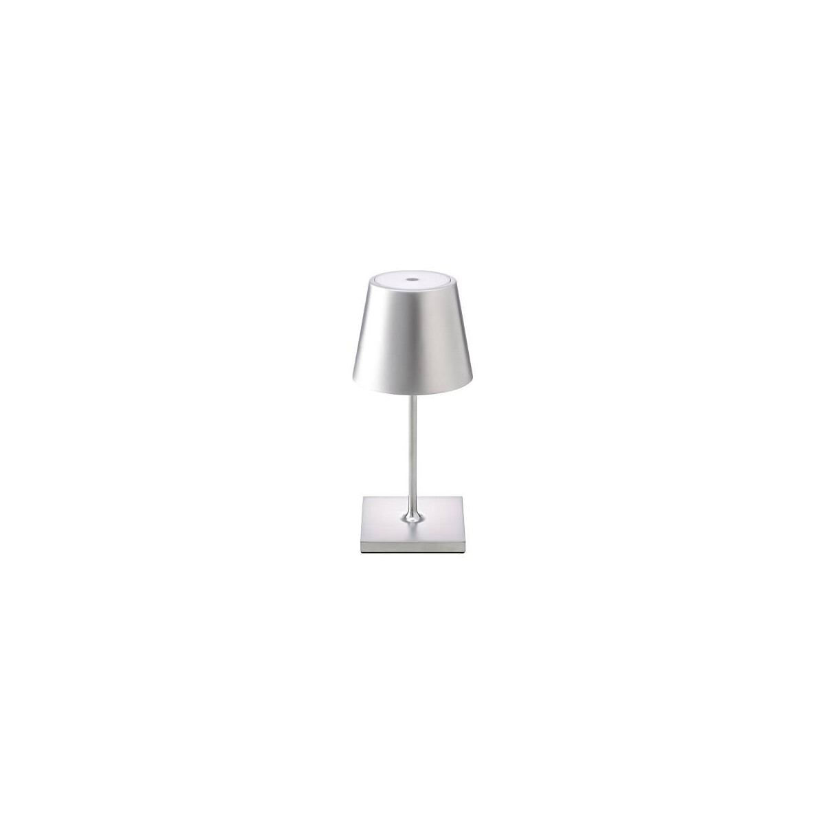 Akku-Tischleuchte Nuindie mini 250mm silberfarben