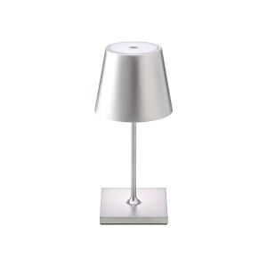 Akku-Tischleuchte Nuindie mini 250mm silberfarben